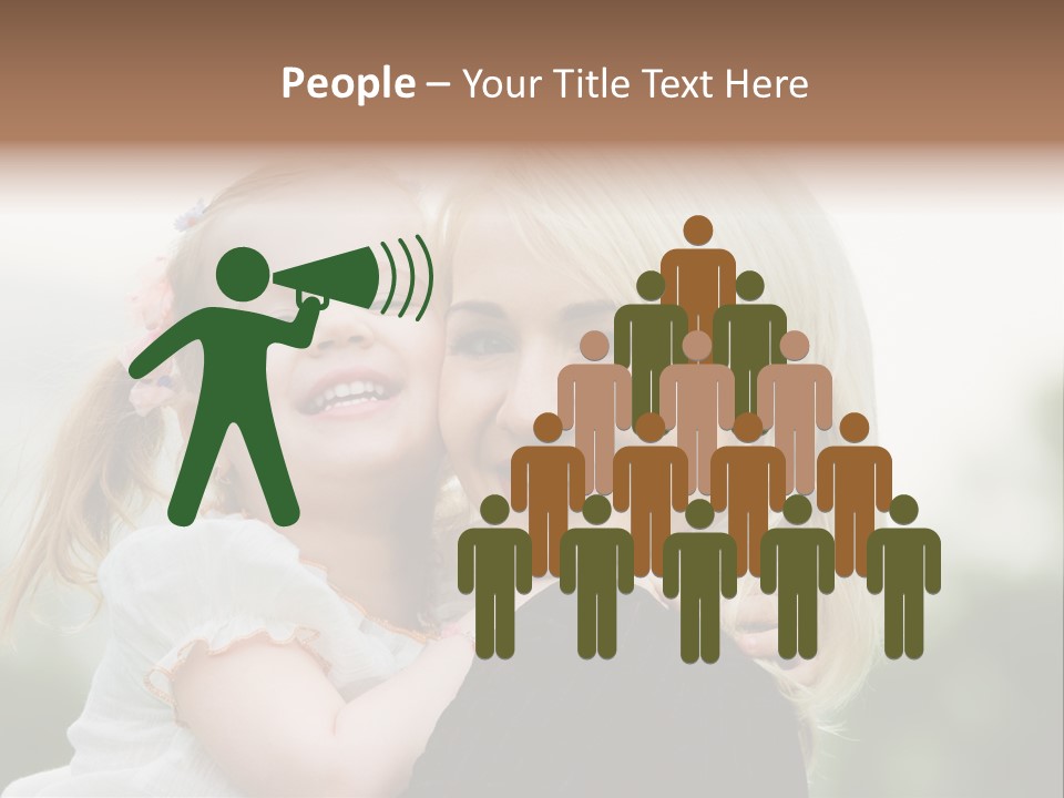 Outdoor Portrait Kid PowerPoint Template