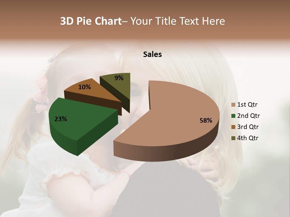 Outdoor Portrait Kid PowerPoint Template