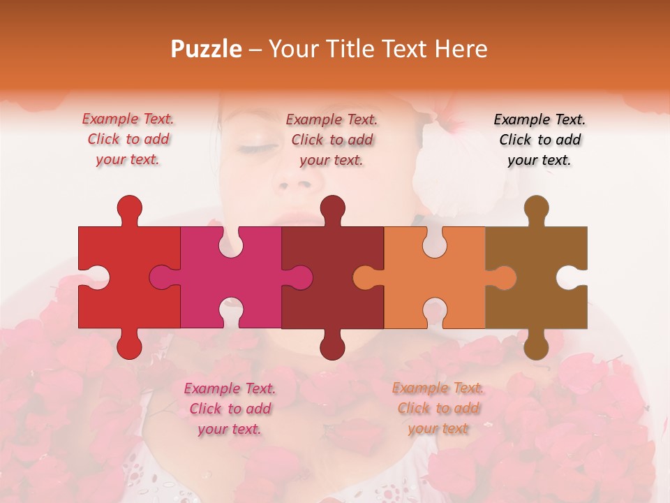 Young Peaceful Tropical PowerPoint Template