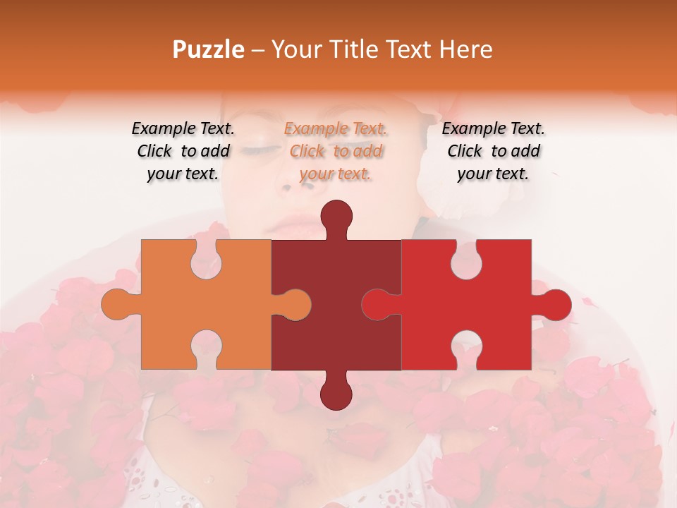 Young Peaceful Tropical PowerPoint Template