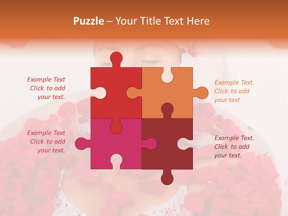 Young Peaceful Tropical PowerPoint Template