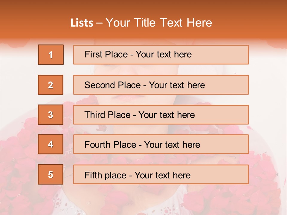 Young Peaceful Tropical PowerPoint Template