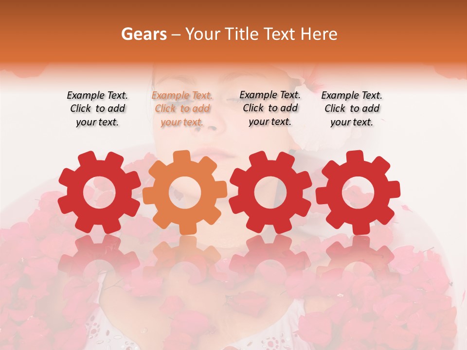 Young Peaceful Tropical PowerPoint Template