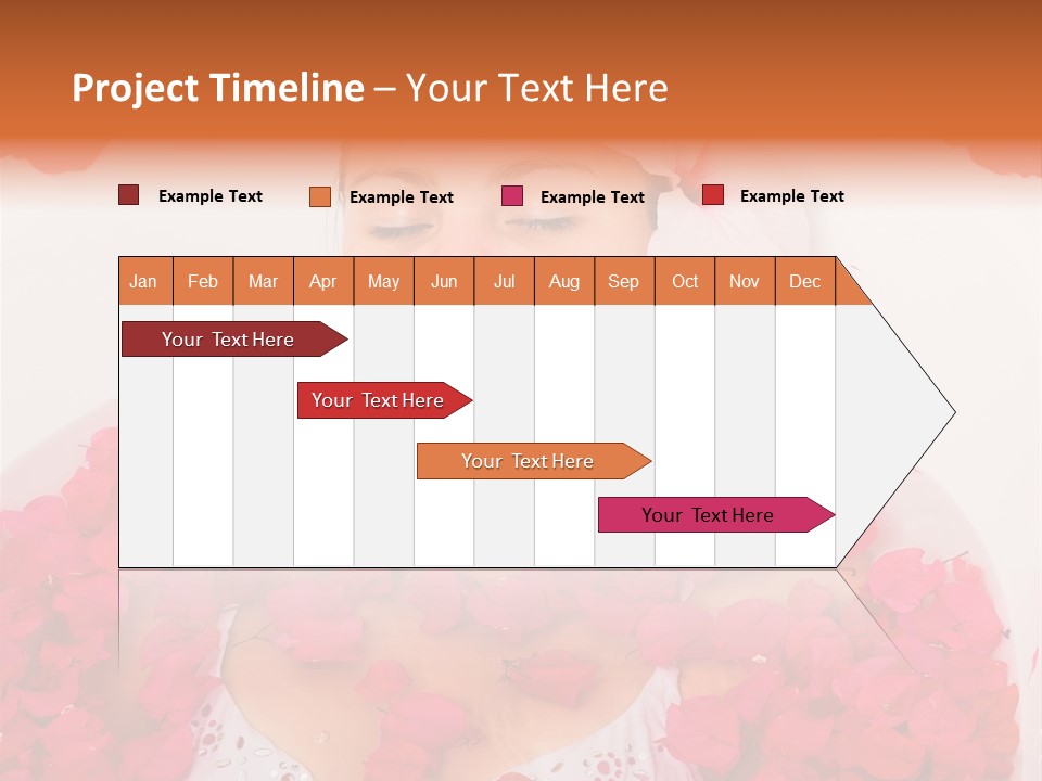 Young Peaceful Tropical PowerPoint Template