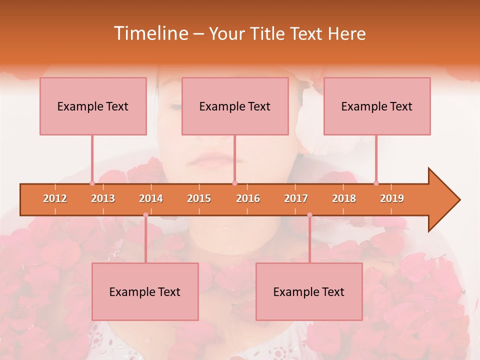 Young Peaceful Tropical PowerPoint Template