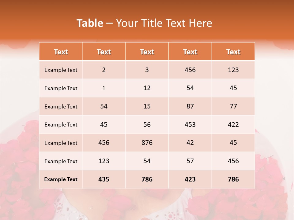 Young Peaceful Tropical PowerPoint Template