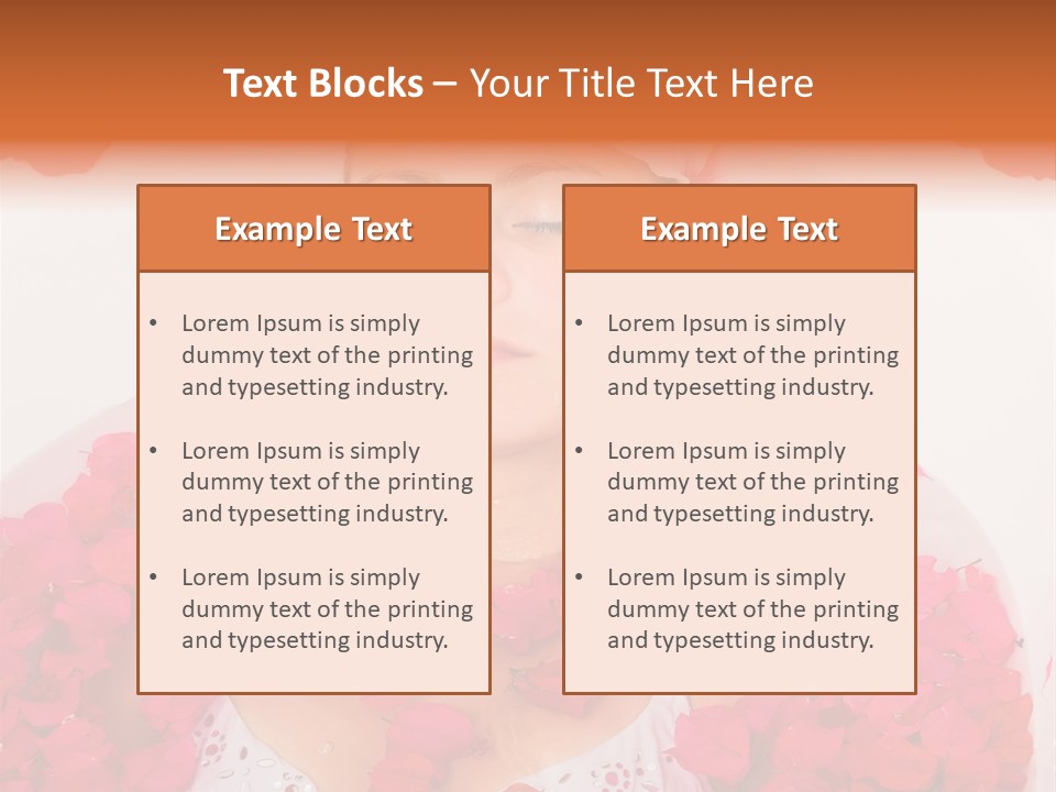 Young Peaceful Tropical PowerPoint Template