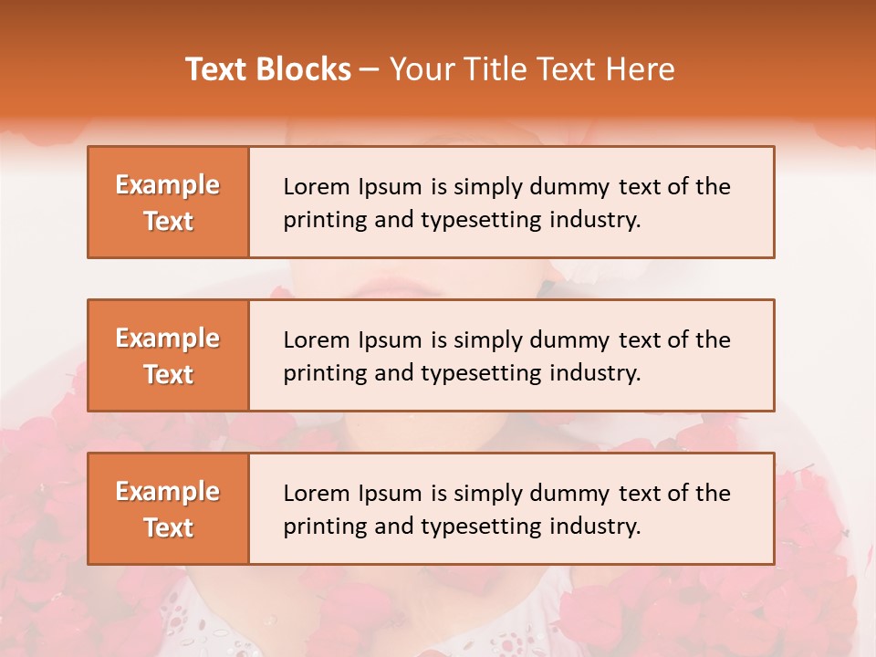 Young Peaceful Tropical PowerPoint Template