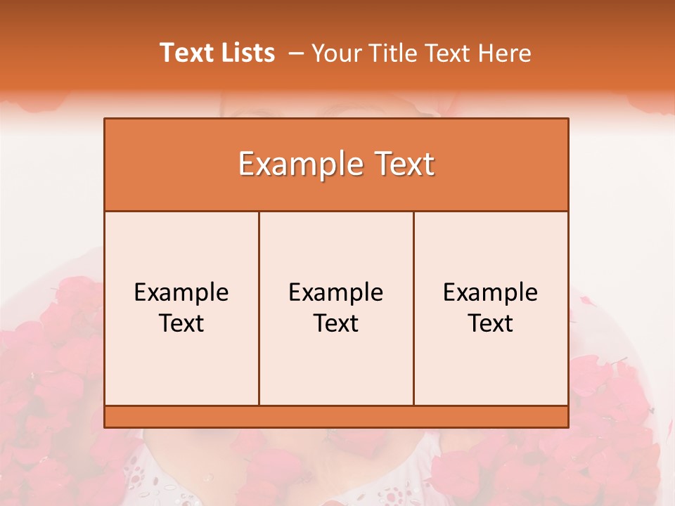 Young Peaceful Tropical PowerPoint Template