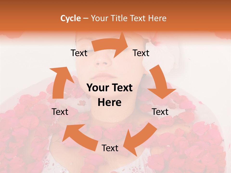 Young Peaceful Tropical PowerPoint Template