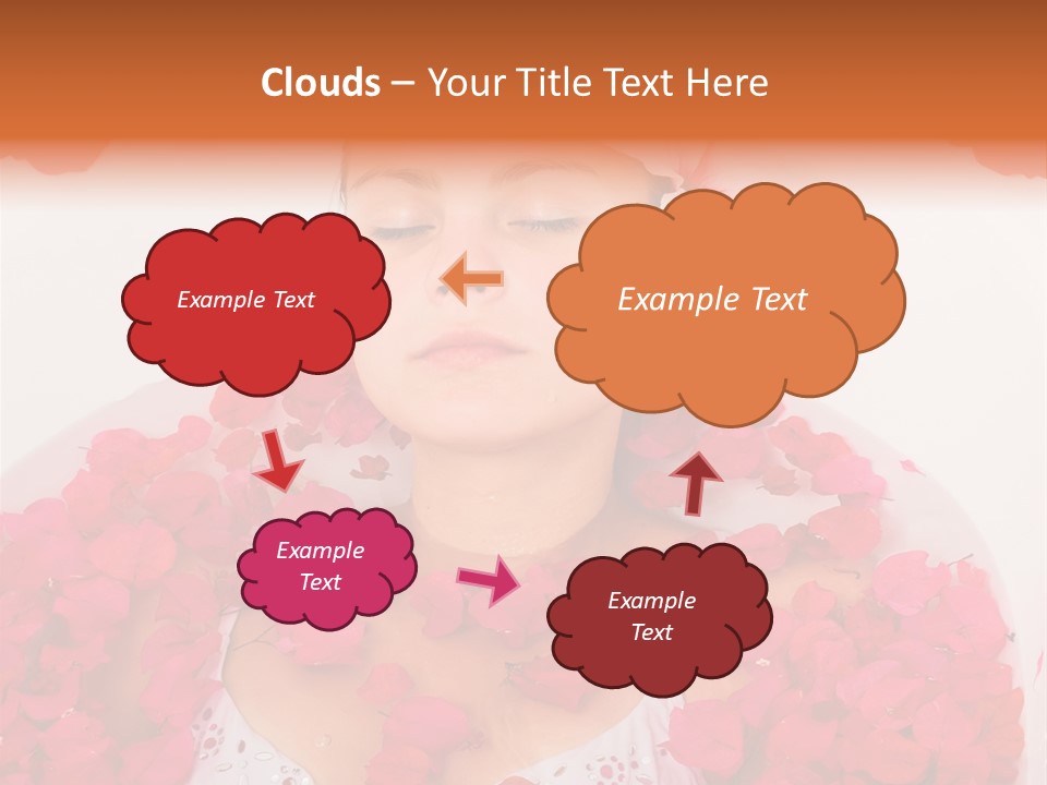 Young Peaceful Tropical PowerPoint Template