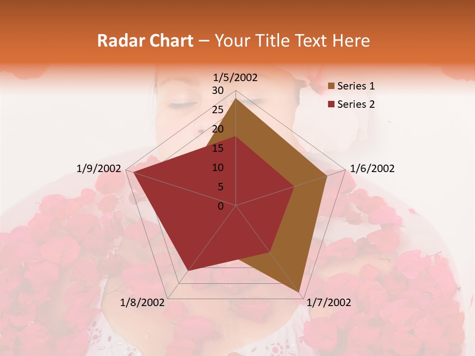 Young Peaceful Tropical PowerPoint Template