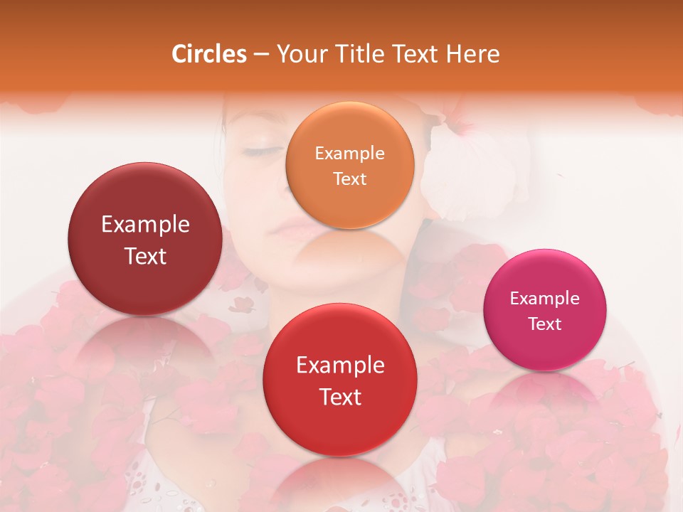 Young Peaceful Tropical PowerPoint Template