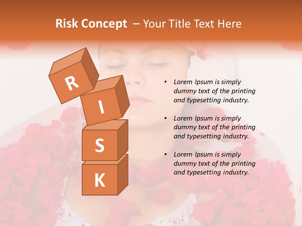 Young Peaceful Tropical PowerPoint Template