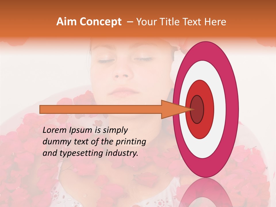 Young Peaceful Tropical PowerPoint Template