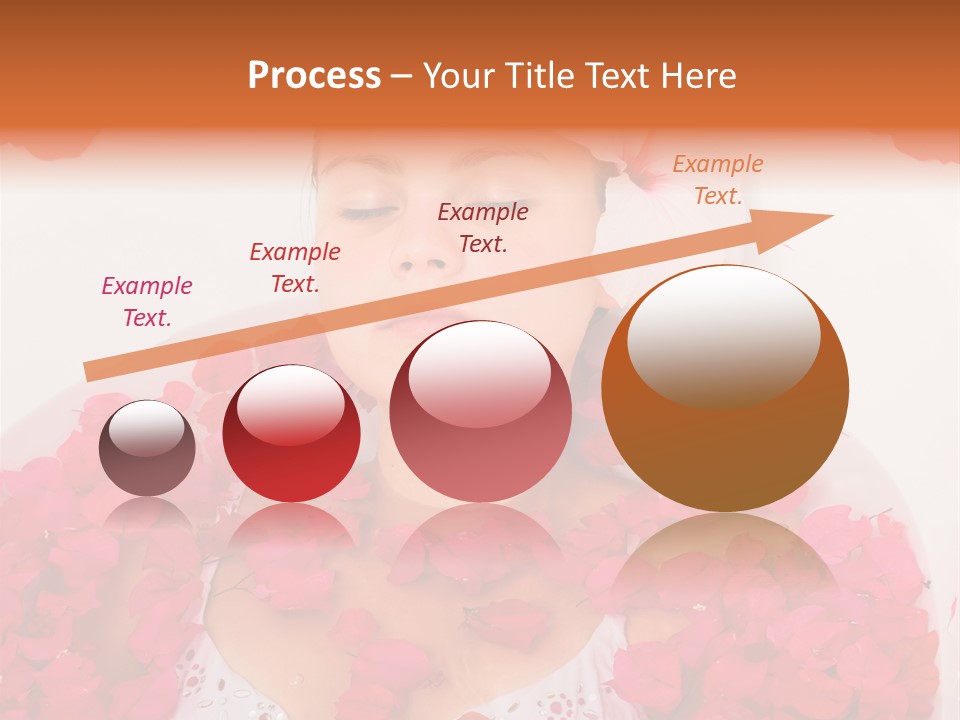 Young Peaceful Tropical PowerPoint Template