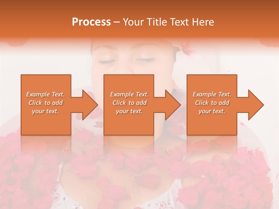 Young Peaceful Tropical PowerPoint Template