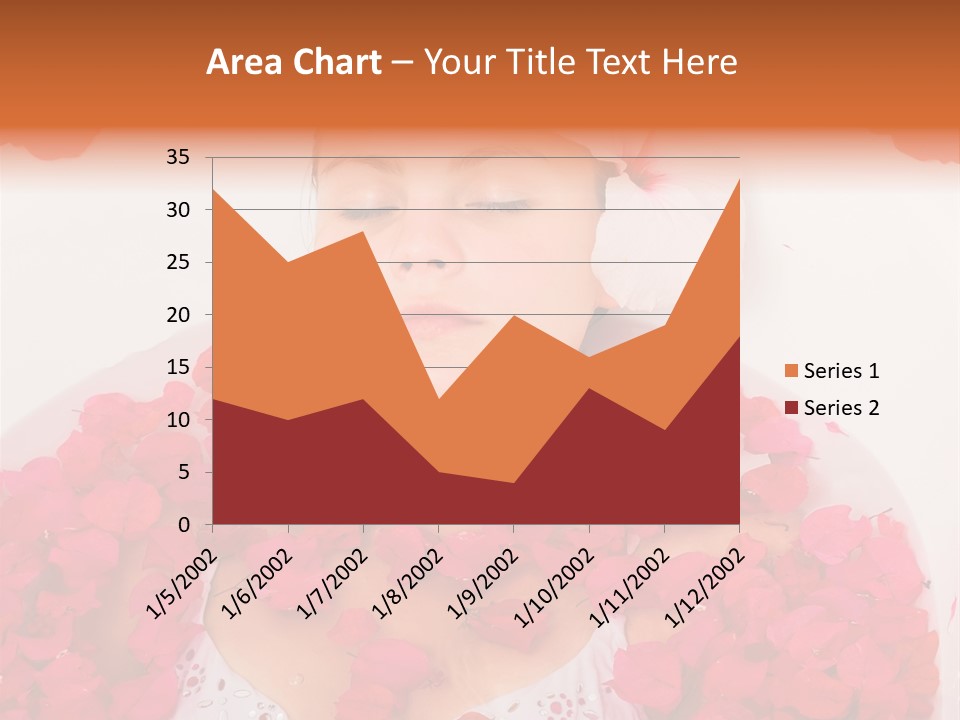 Young Peaceful Tropical PowerPoint Template