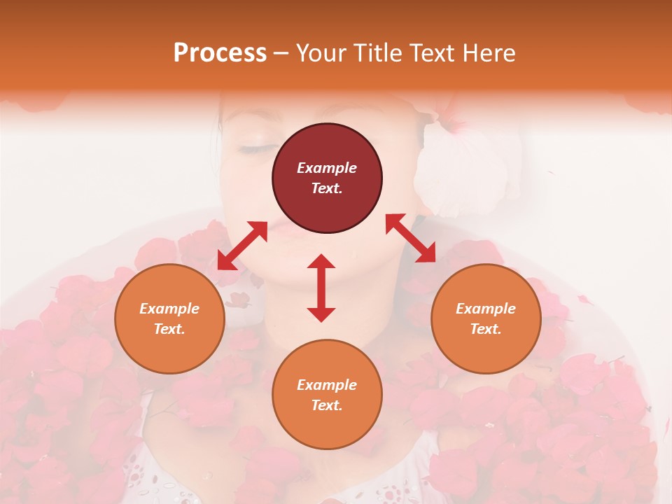 Young Peaceful Tropical PowerPoint Template