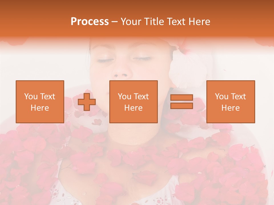 Young Peaceful Tropical PowerPoint Template