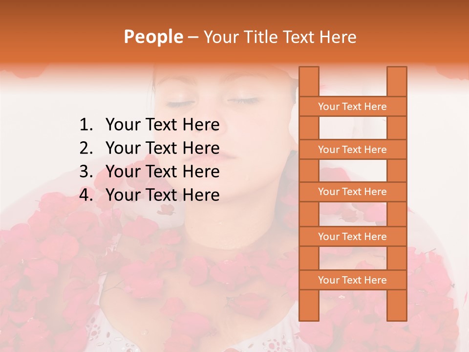 Young Peaceful Tropical PowerPoint Template