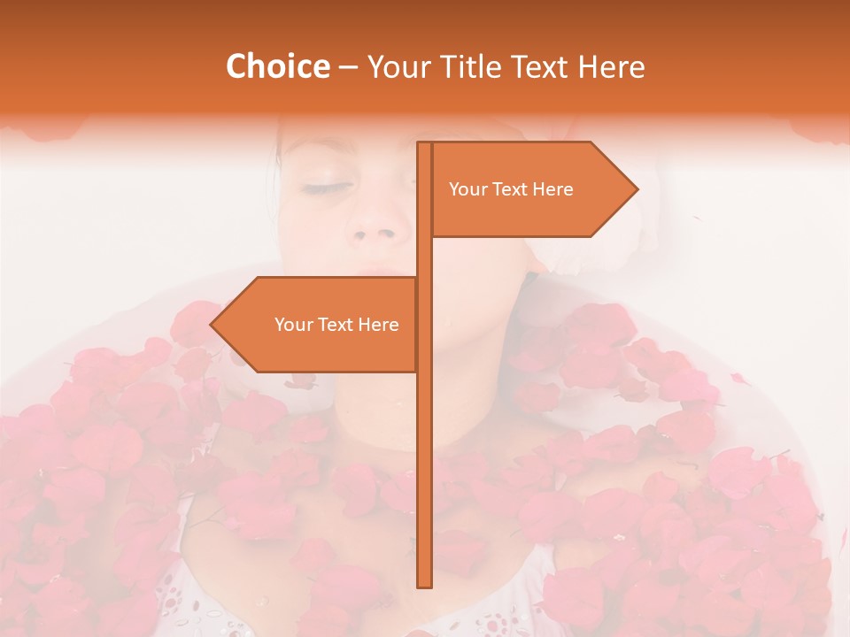 Young Peaceful Tropical PowerPoint Template