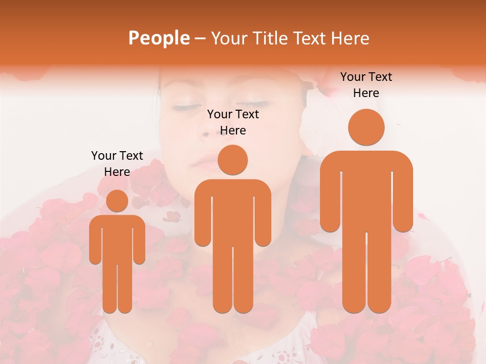 Young Peaceful Tropical PowerPoint Template