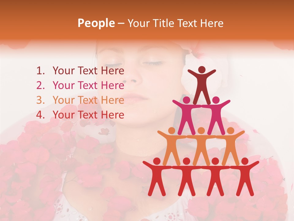 Young Peaceful Tropical PowerPoint Template