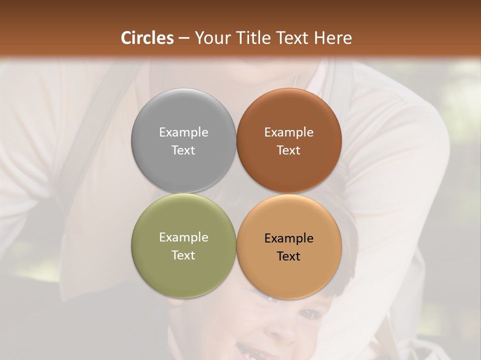 Woman Seasonal Together PowerPoint Template