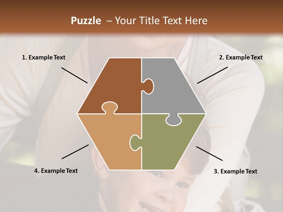 Woman Seasonal Together PowerPoint Template