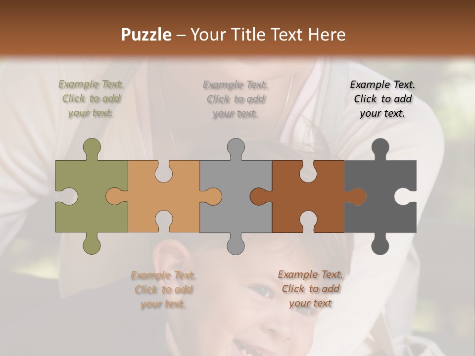 Woman Seasonal Together PowerPoint Template