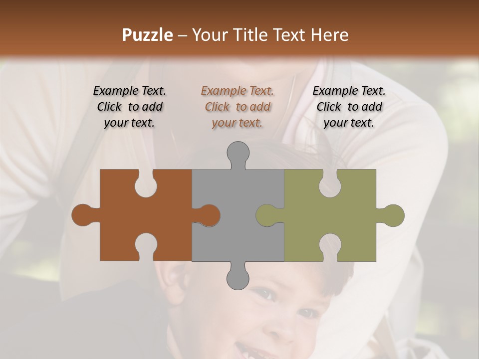 Woman Seasonal Together PowerPoint Template