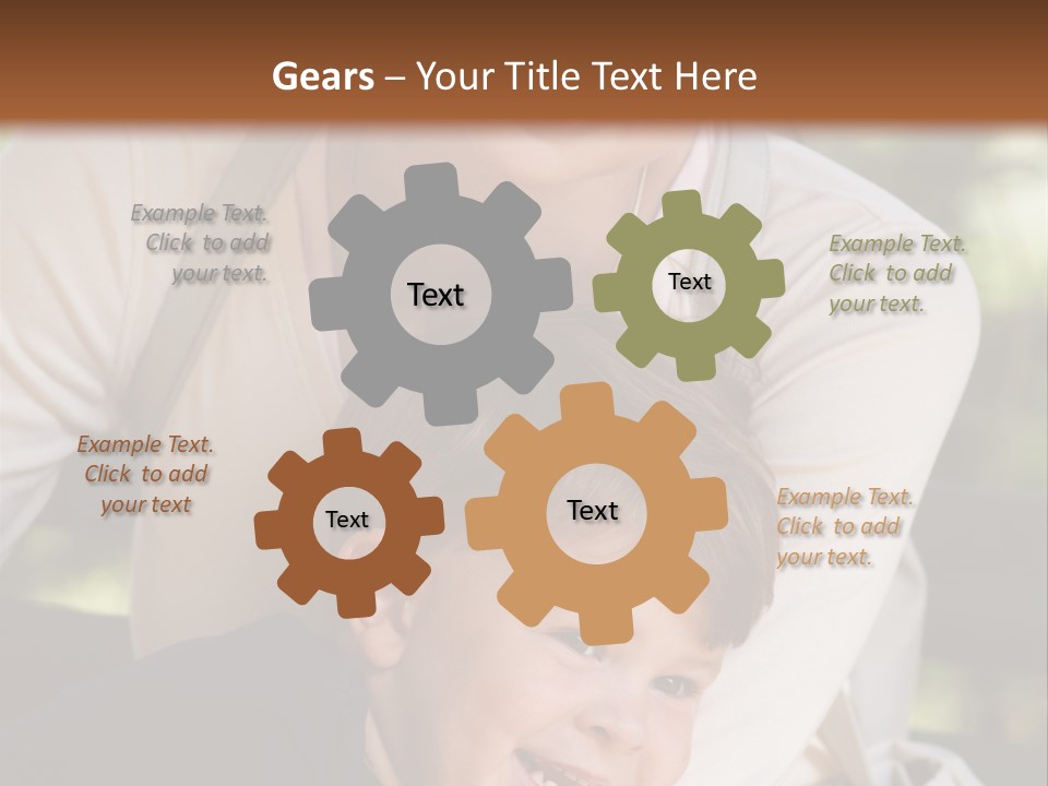 Woman Seasonal Together PowerPoint Template