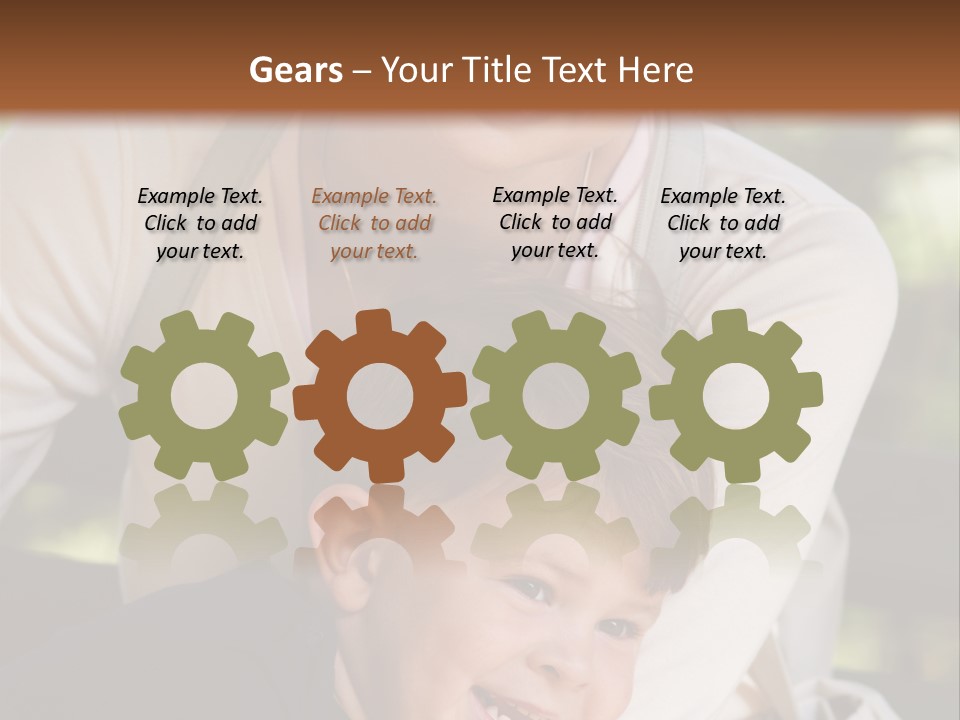 Woman Seasonal Together PowerPoint Template