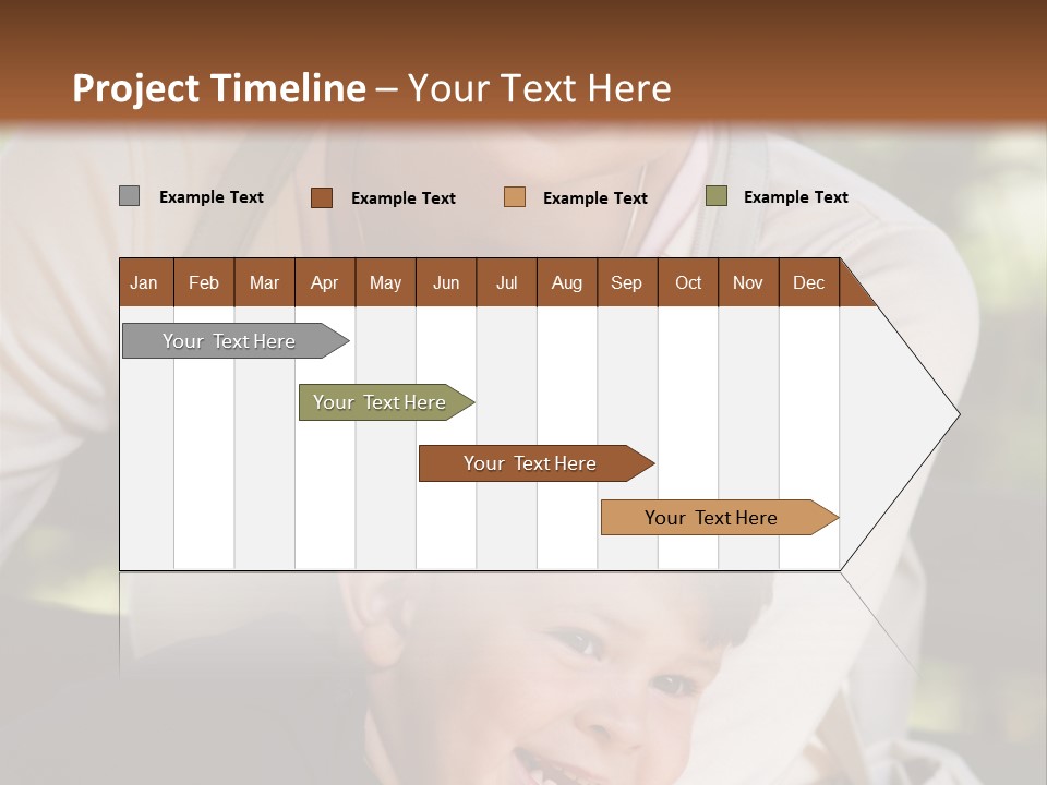 Woman Seasonal Together PowerPoint Template