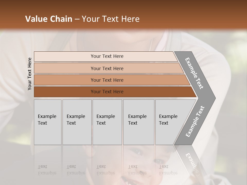 Woman Seasonal Together PowerPoint Template