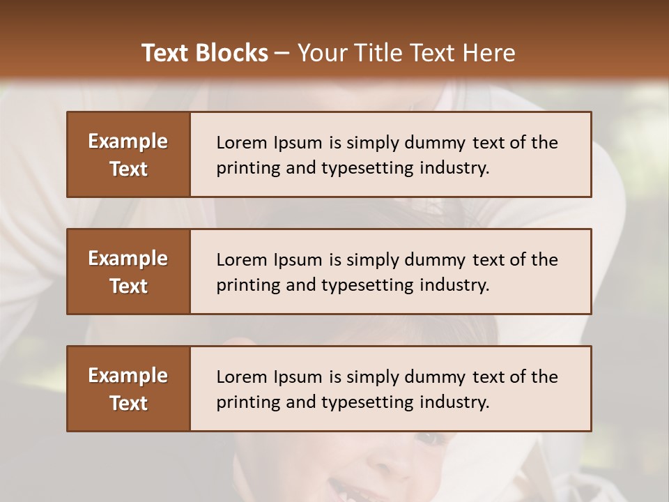 Woman Seasonal Together PowerPoint Template