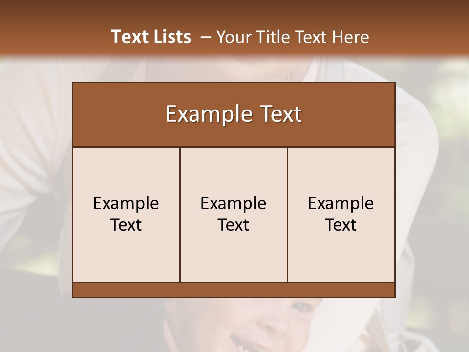 Woman Seasonal Together PowerPoint Template