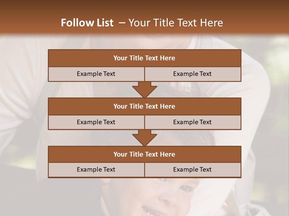 Woman Seasonal Together PowerPoint Template