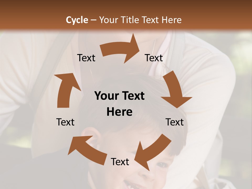 Woman Seasonal Together PowerPoint Template