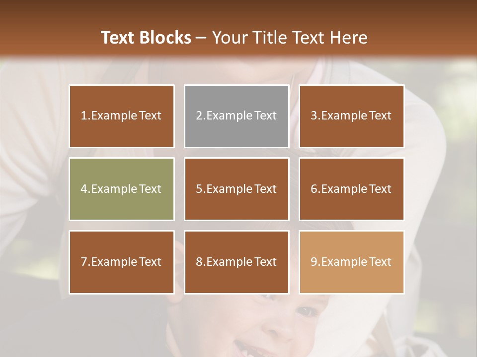 Woman Seasonal Together PowerPoint Template