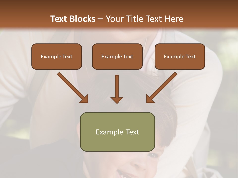 Woman Seasonal Together PowerPoint Template