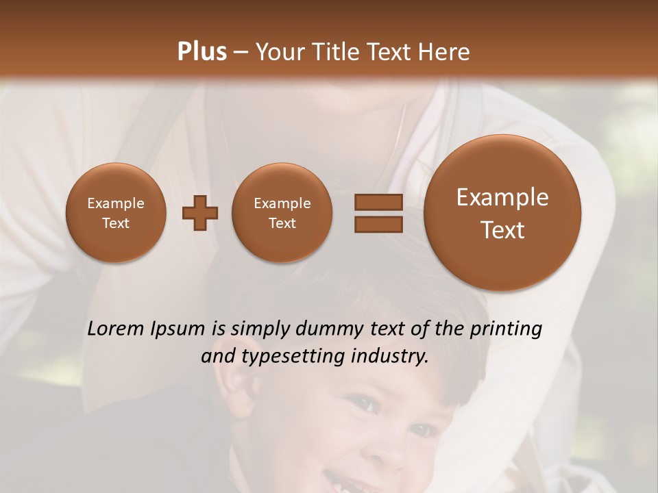 Woman Seasonal Together PowerPoint Template