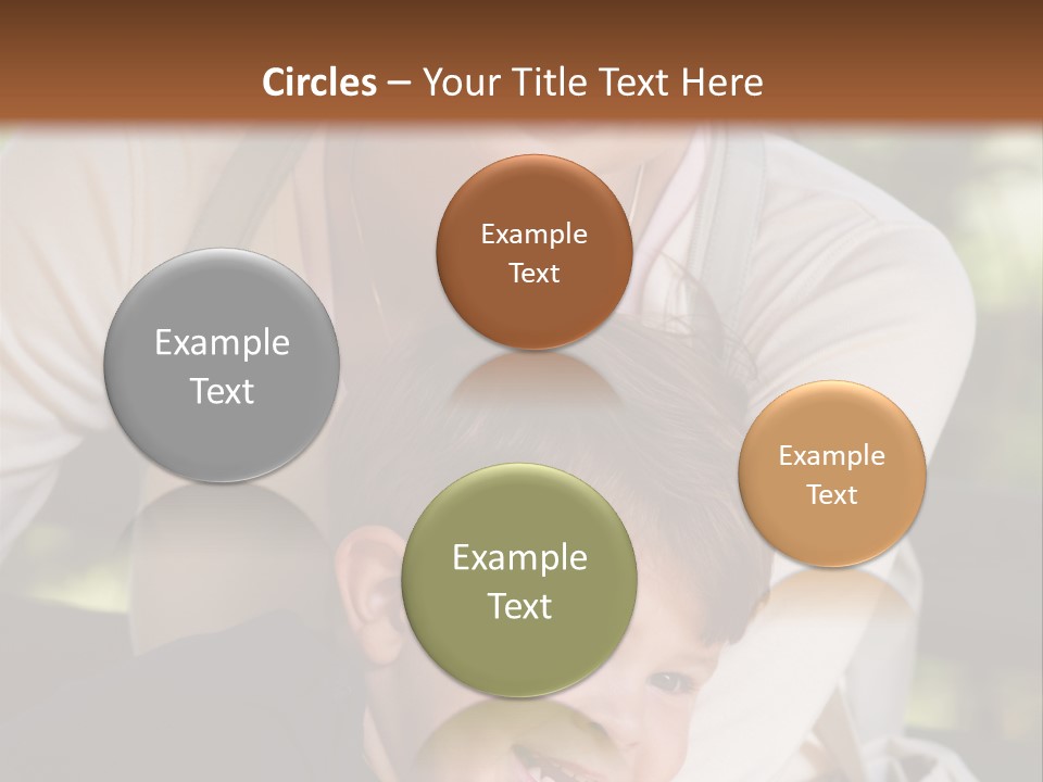 Woman Seasonal Together PowerPoint Template