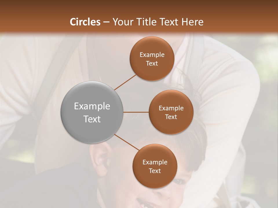 Woman Seasonal Together PowerPoint Template