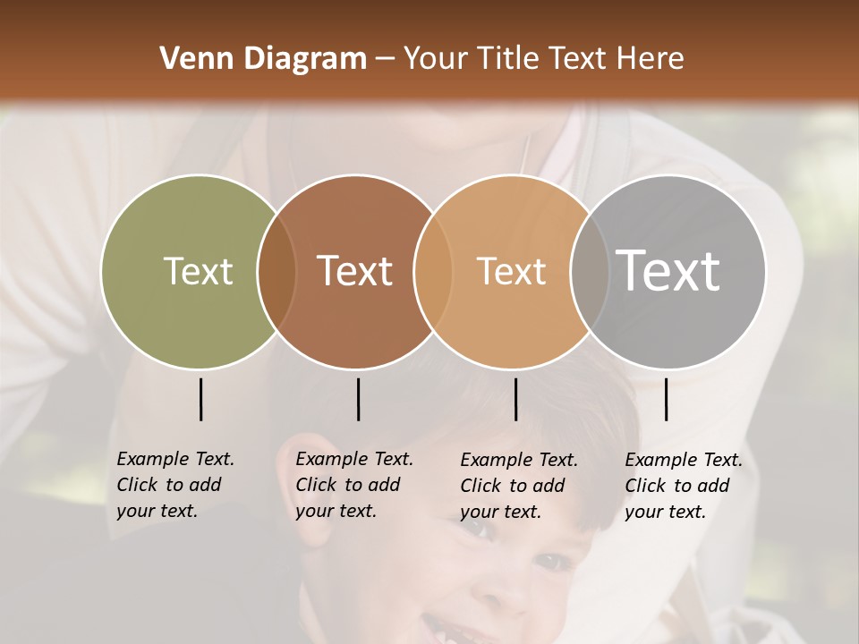 Woman Seasonal Together PowerPoint Template