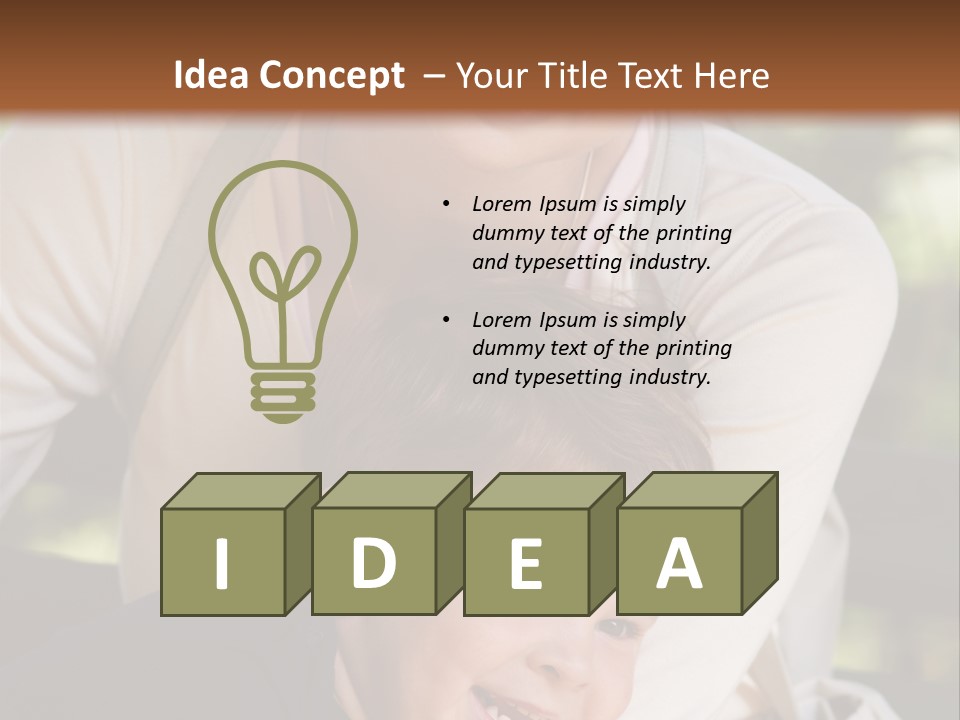 Woman Seasonal Together PowerPoint Template