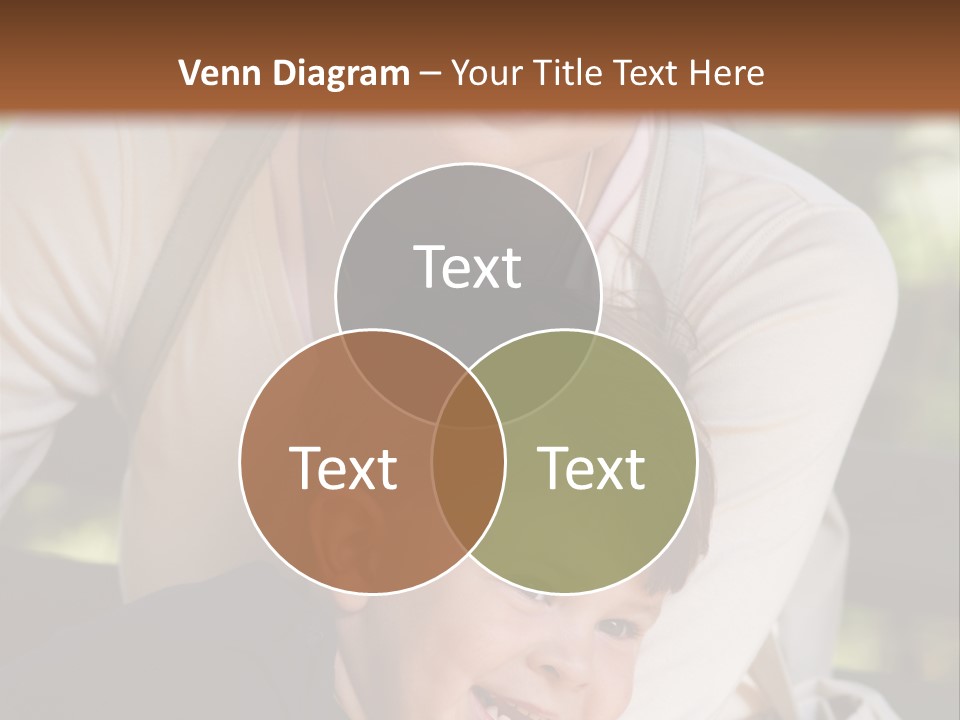 Woman Seasonal Together PowerPoint Template