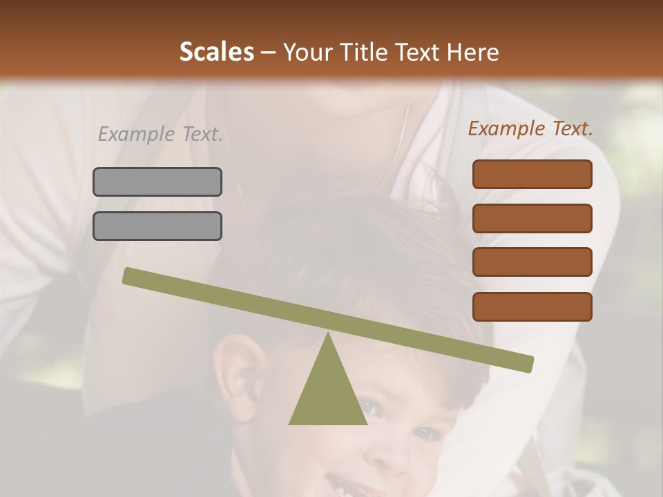 Woman Seasonal Together PowerPoint Template
