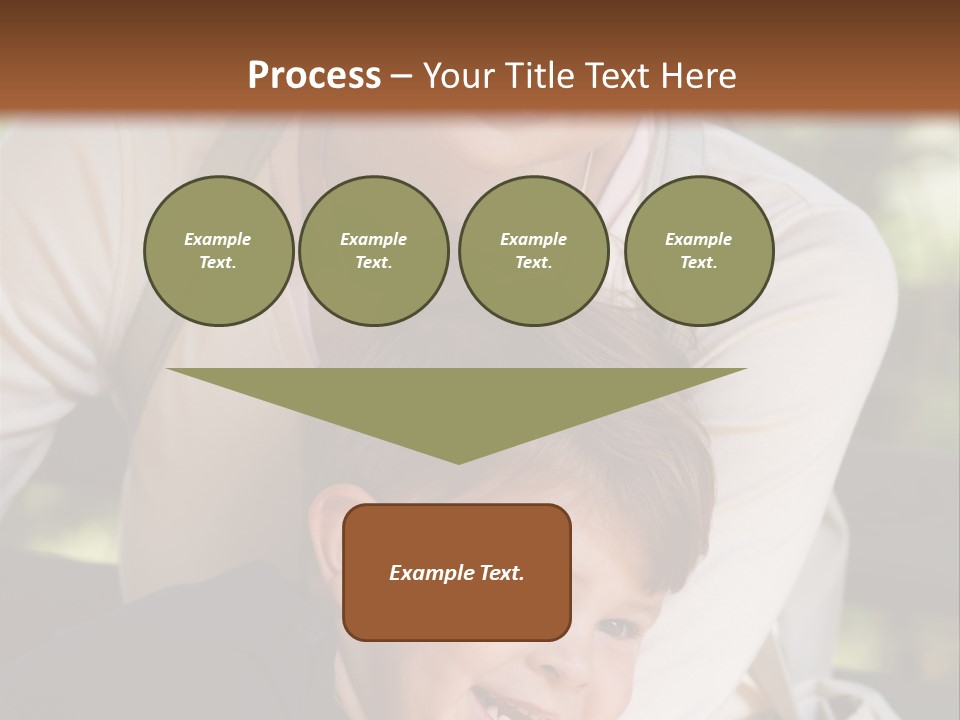 Woman Seasonal Together PowerPoint Template